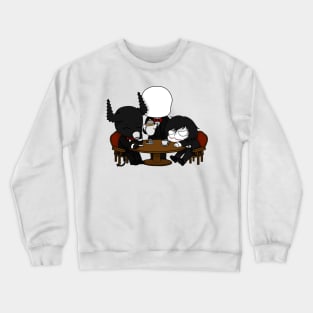 creepypasta tea party Crewneck Sweatshirt